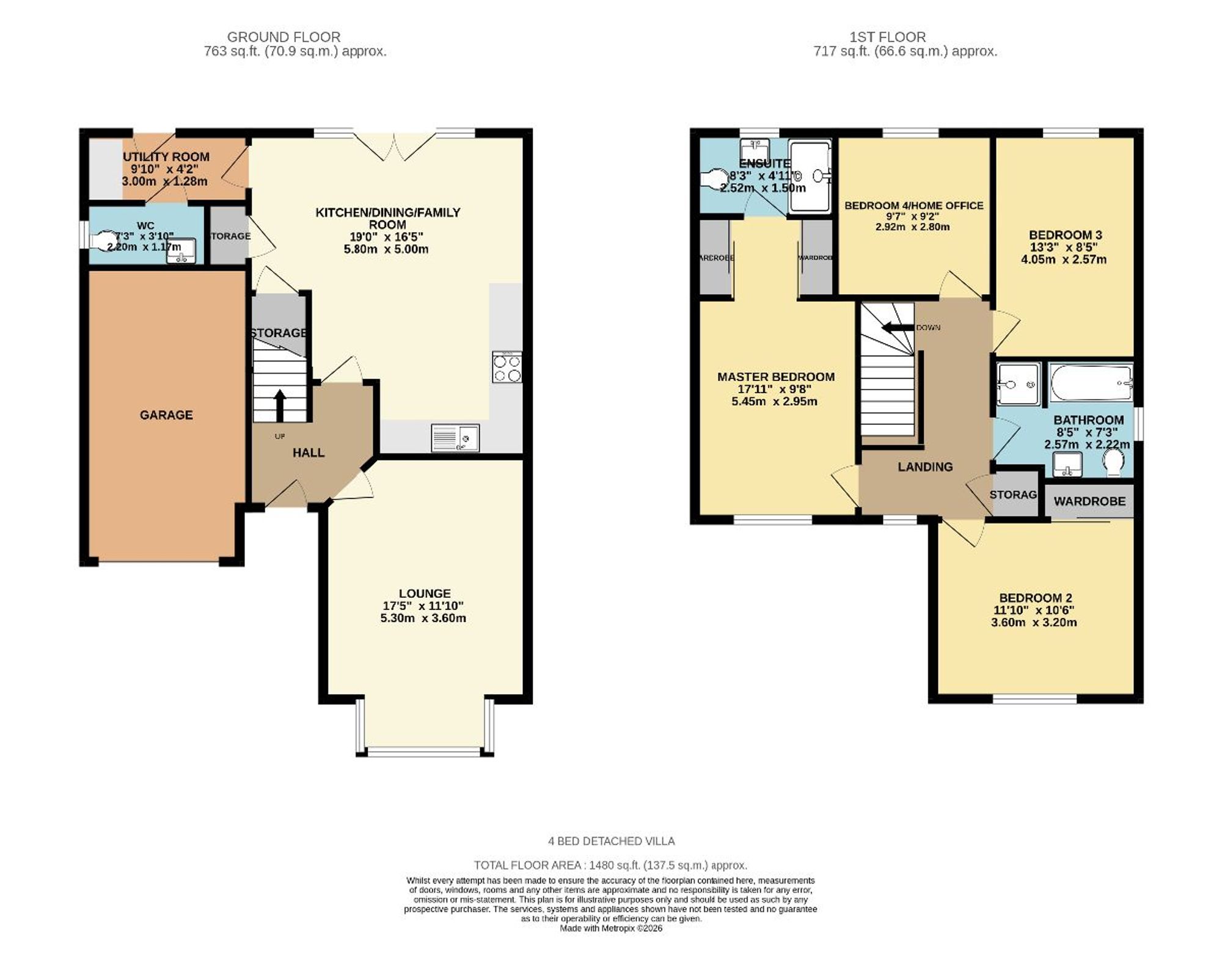 19 Brotherton Glade, Livingston floorplan