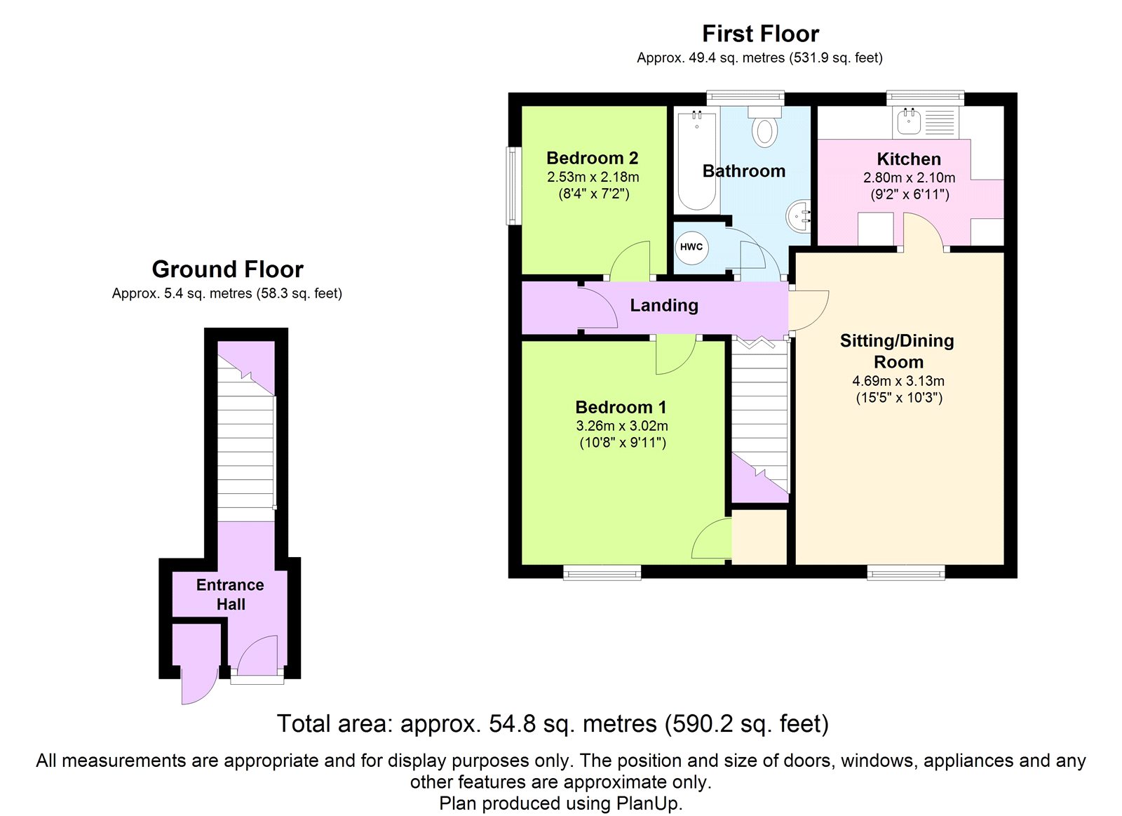 2 Bedrooms  for sale in Westward Court, Westward Road, Stroud, Gloucestershire GL5