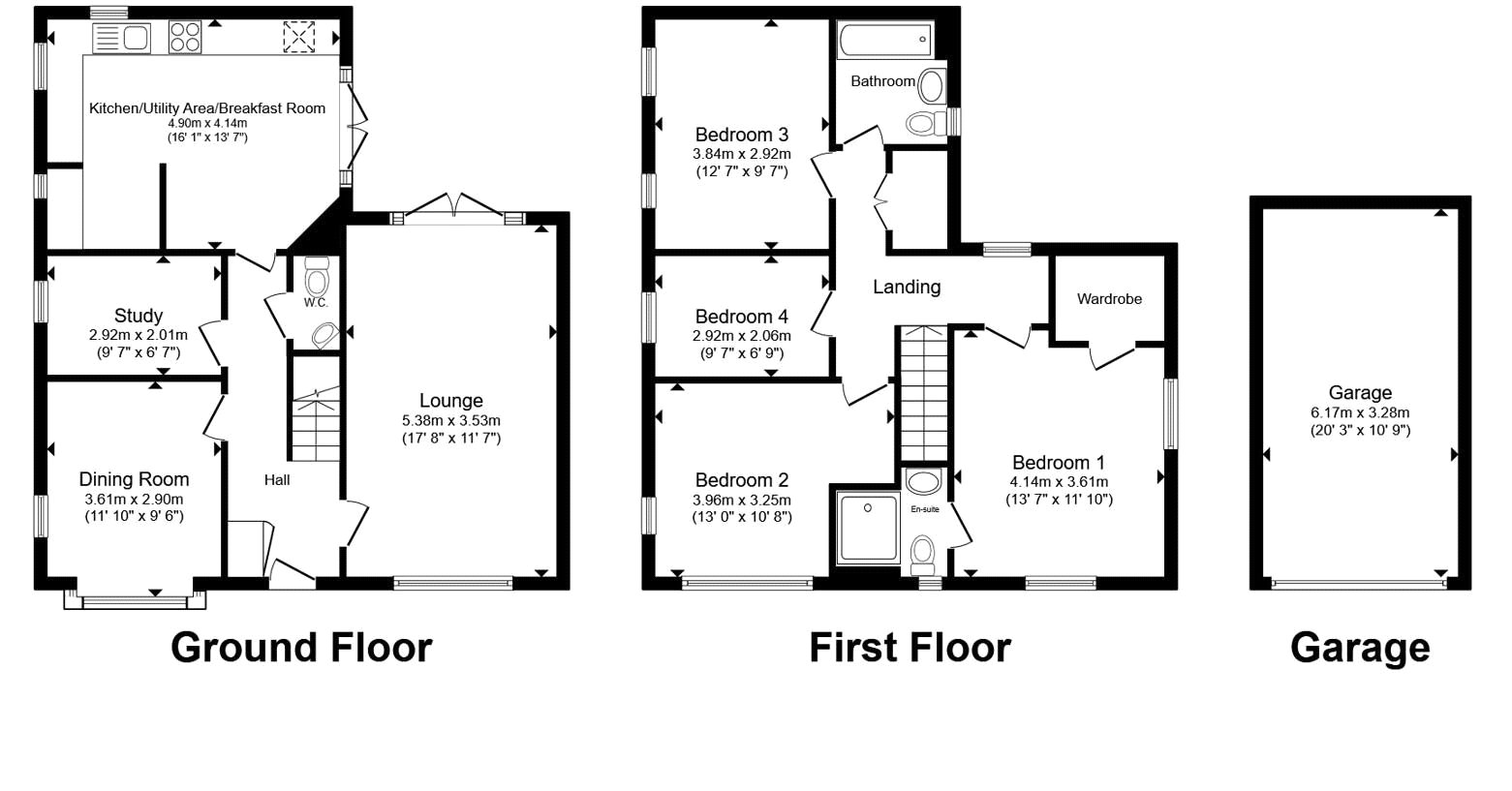 11, Bede Walk, Bedford floorplan
