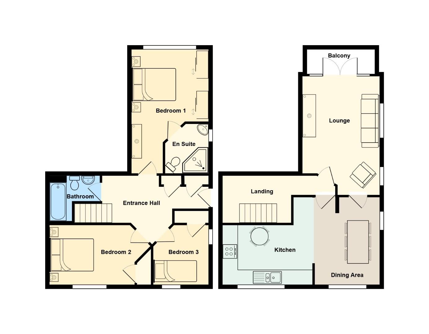 60, Grangemoor Court, Cardiff floorplan