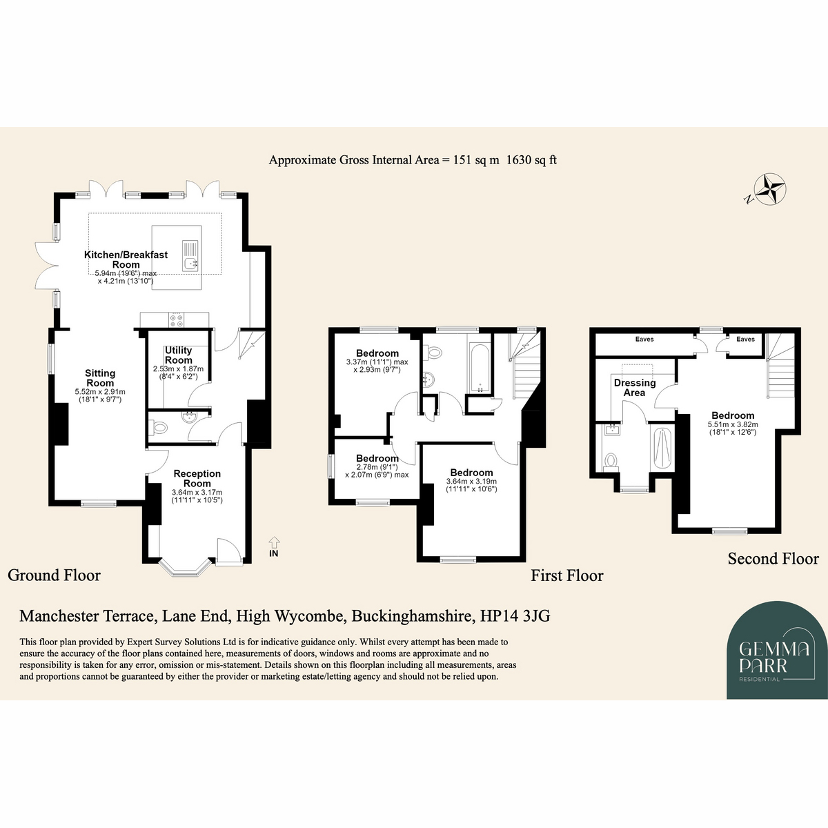 1, Manchester Terrace, Lane End floorplan