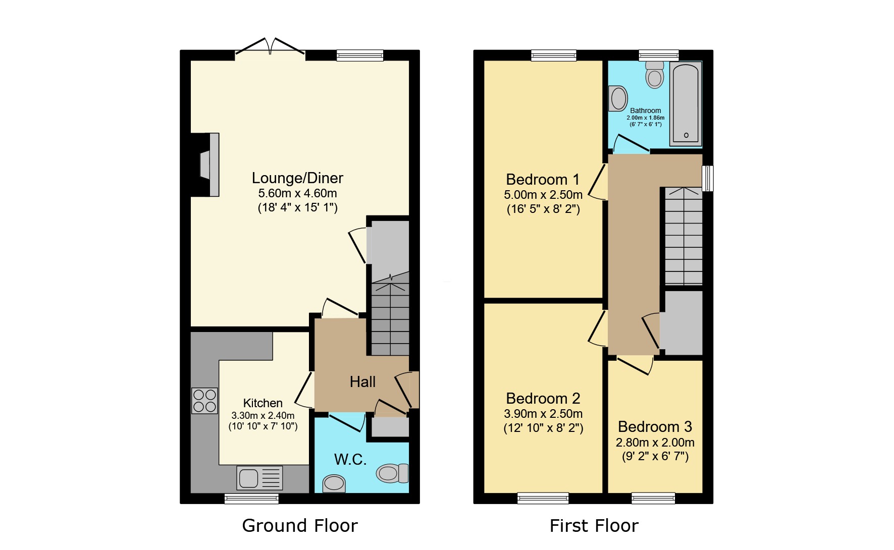 8, Sampson Close, Lincoln floorplan