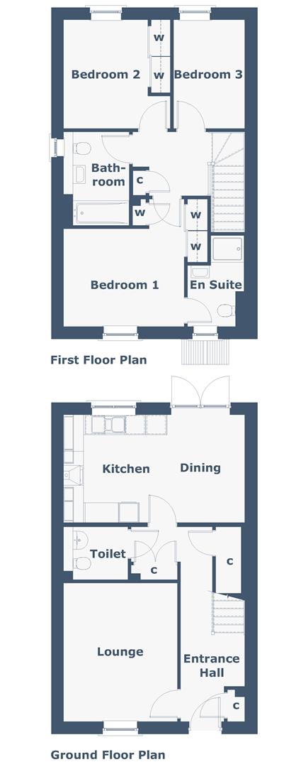 Plot 226, Mansfield Park, Scone floorplan