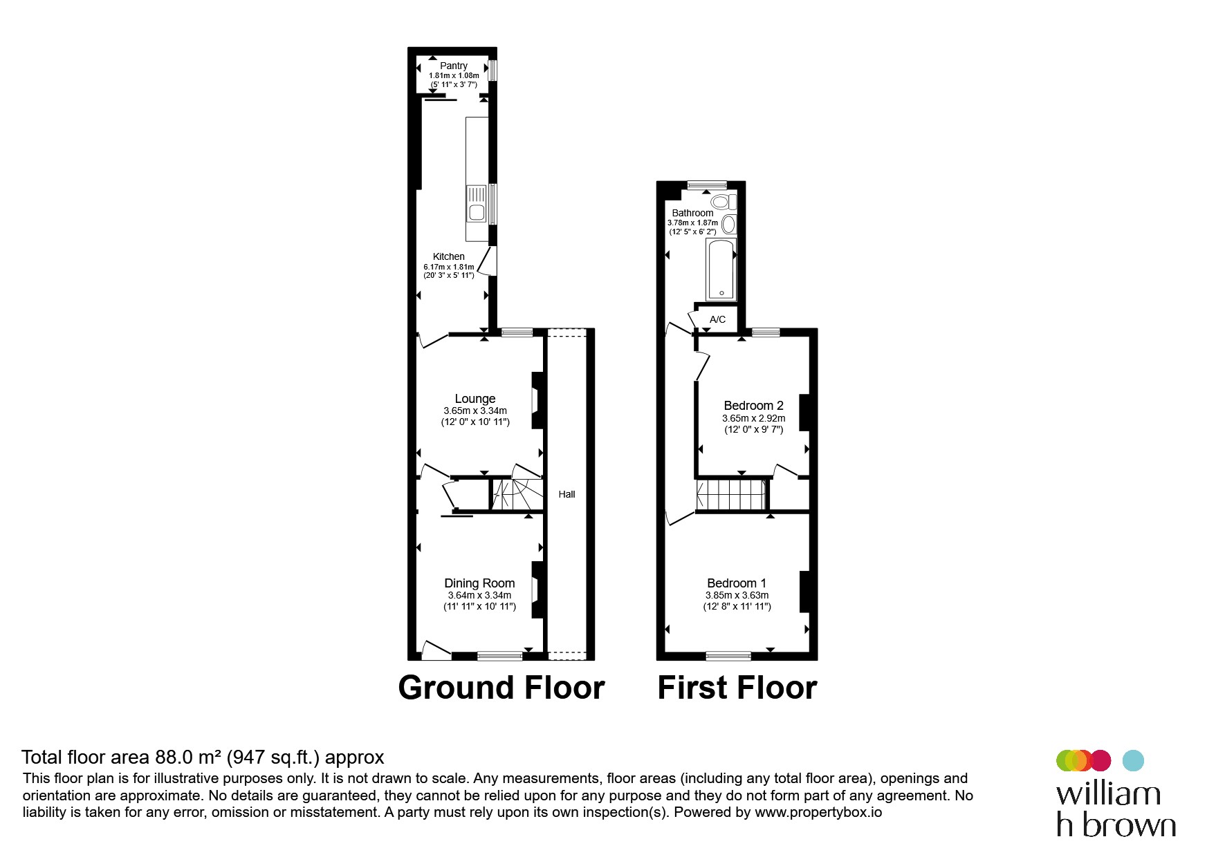 105, Wordsworth Road, Leicester floorplan