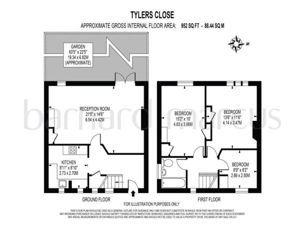 Tylers Close, Godstone RH9, 3 bedroom terraced house for sale