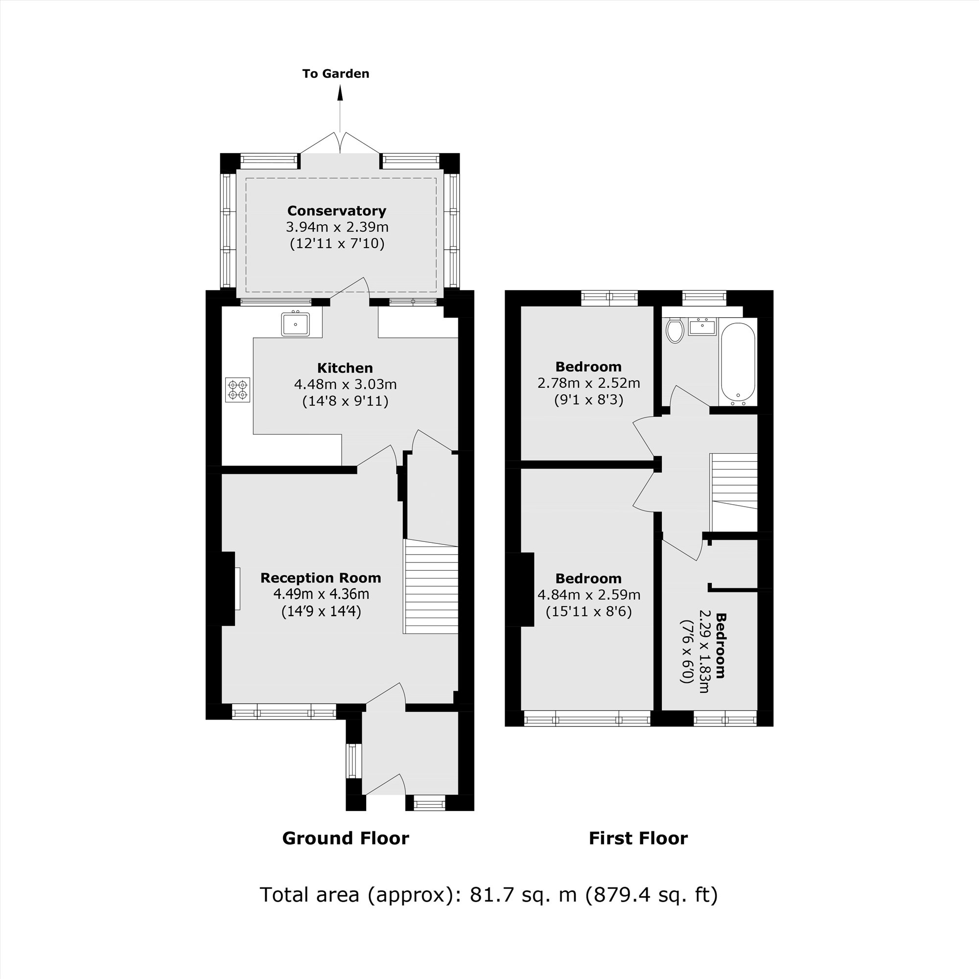 29, The Birches, London floorplan