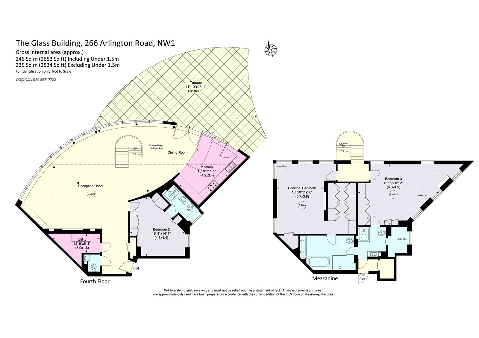 Arlington Road, Camden, London NW1, 3 bedroom flat for sale 64454149