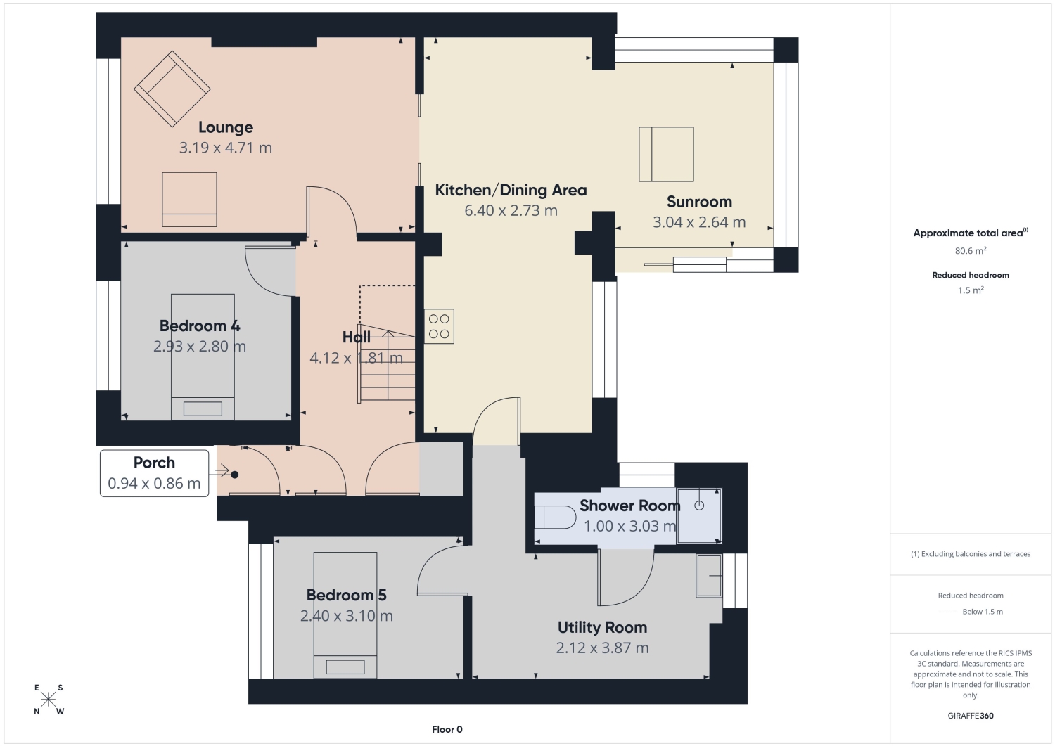 4, Falmouth Avenue, Rossendale floorplan