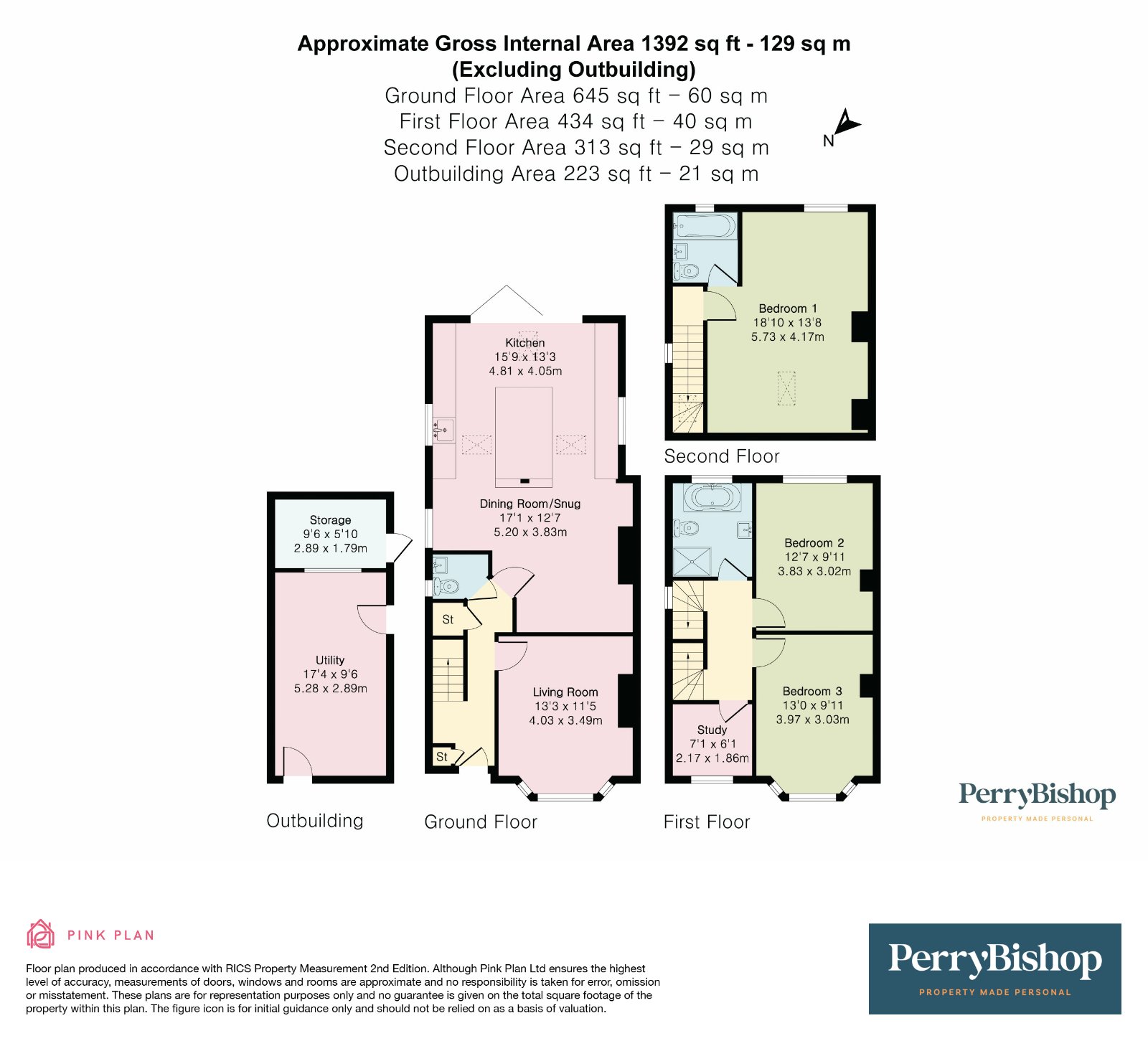 17, Russet Road, Gloucestershire floorplan