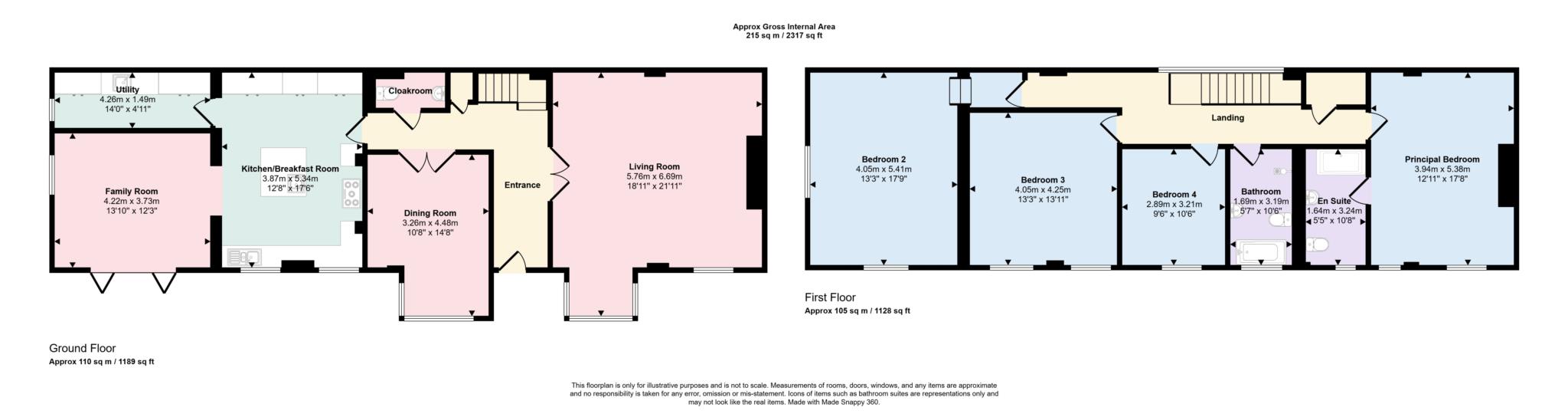 Bell Barn, Lower End, Pershore floorplan
