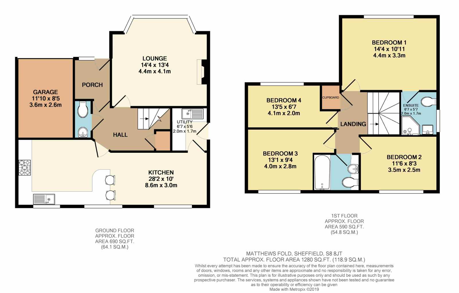 4 Bedrooms Detached house for sale in Matthews Fold, Norton, Sheffield S8