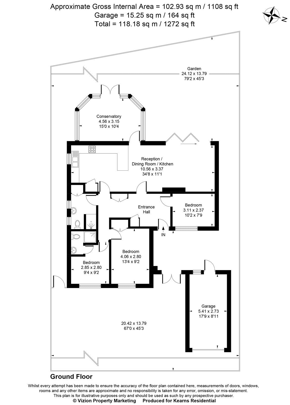 38, Howletts Lane, Ruislip floorplan