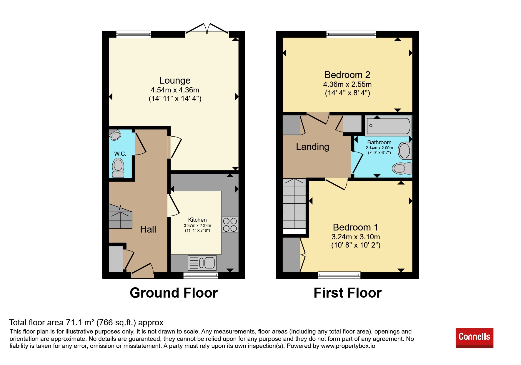 15, Upperfield Road, Warwick floorplan