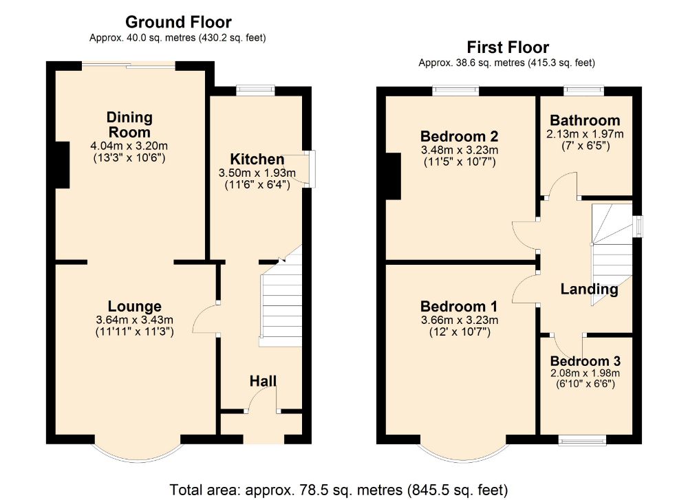 3 Bedrooms Semi-detached house for sale in Parkfield Avenue, Delapre, Northampton NN4