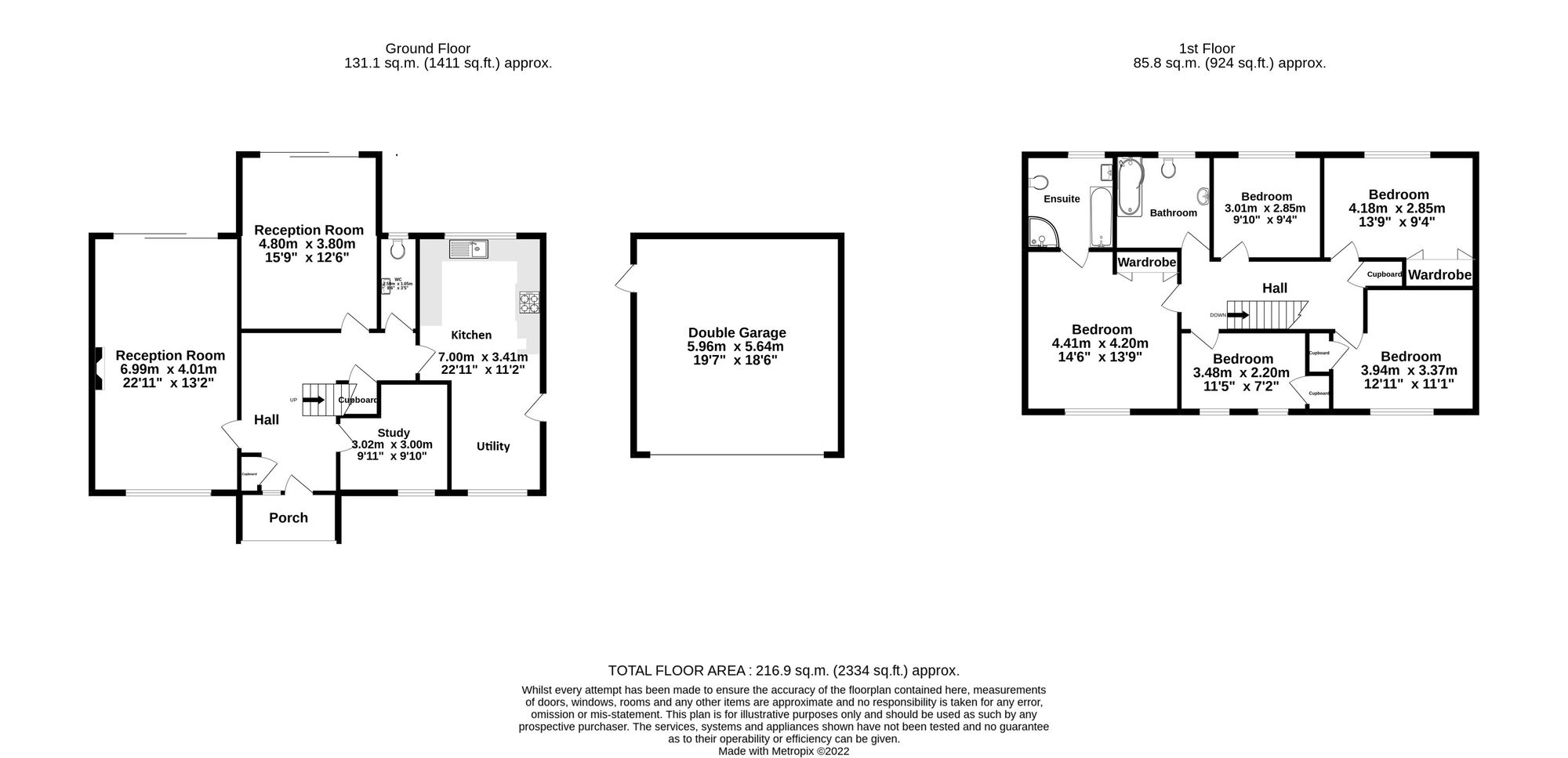 16 Taleworth Park, Ashtead floorplan