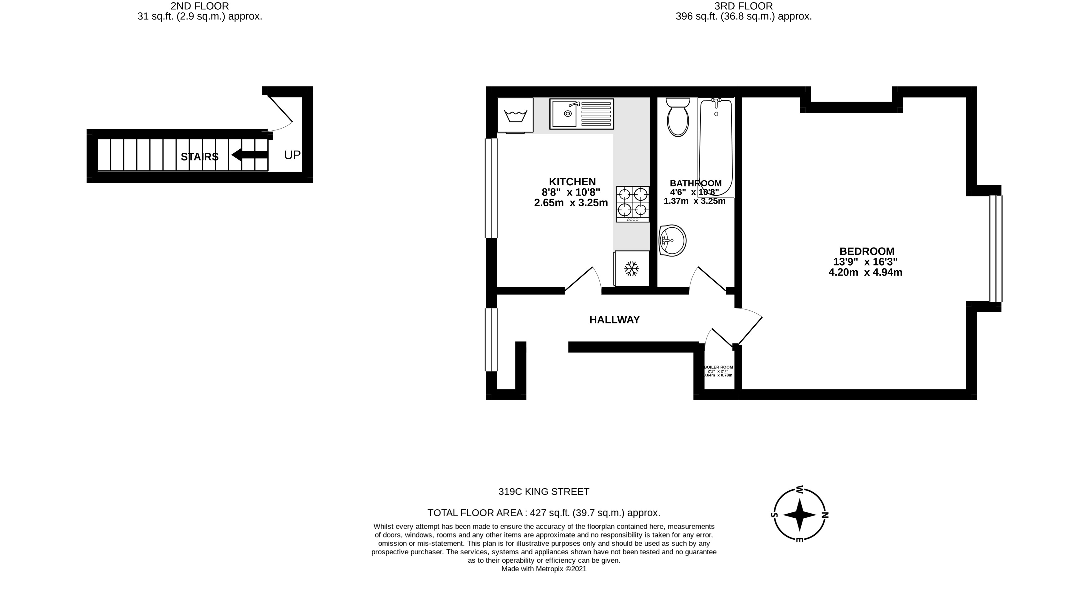 319c King Street, Hammersmith, London floorplan
