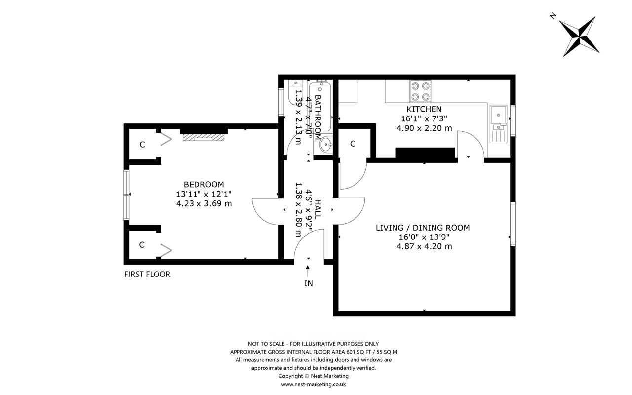 1C, Hardhill Road, Bathgate floorplan