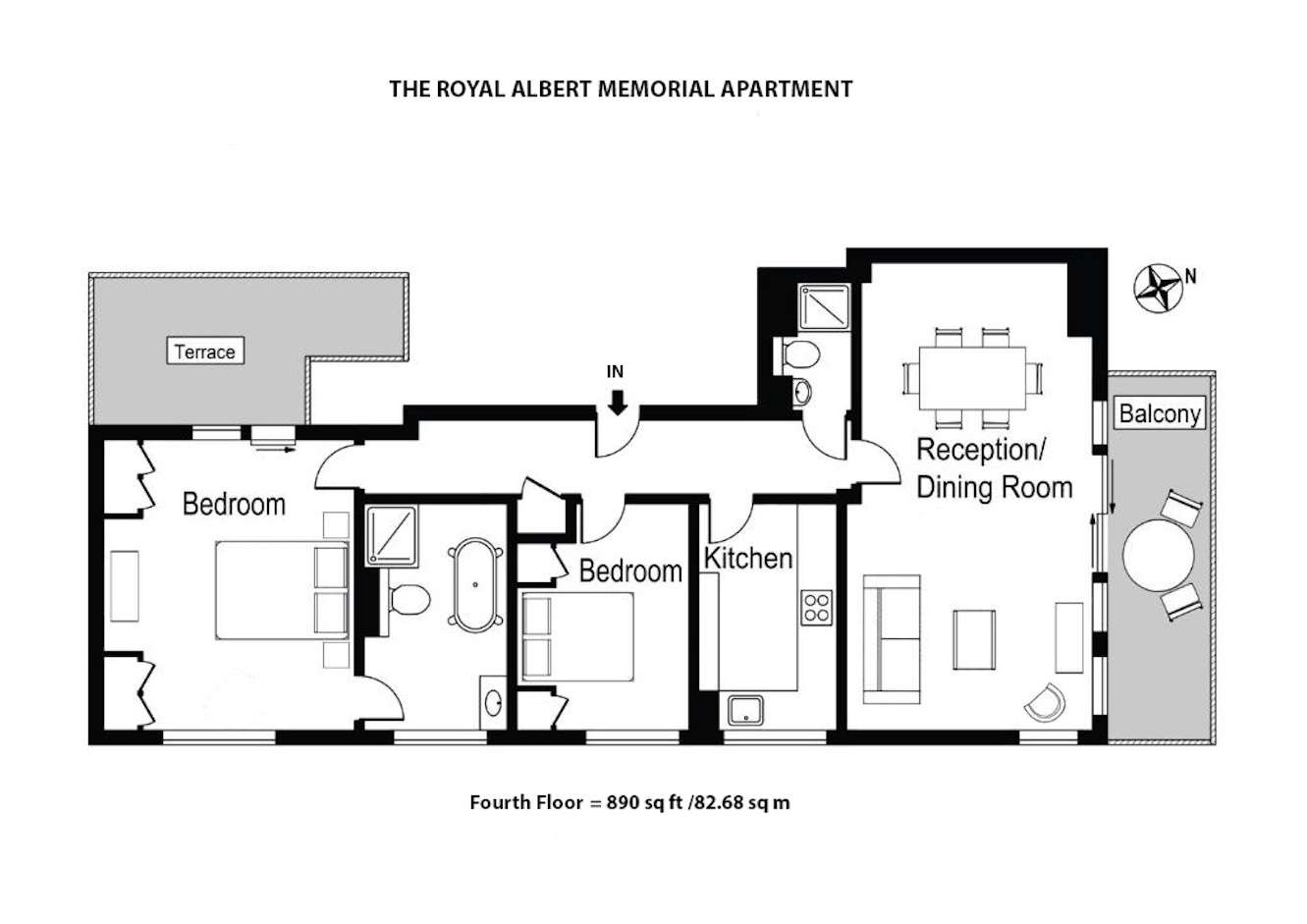 Hyde Park Gate, London floorplan