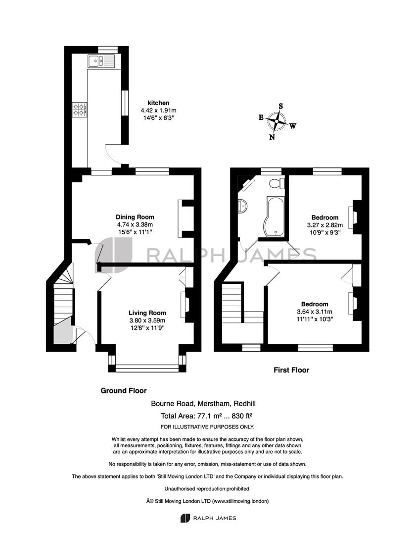 22, Bourne Road, Redhill floorplan