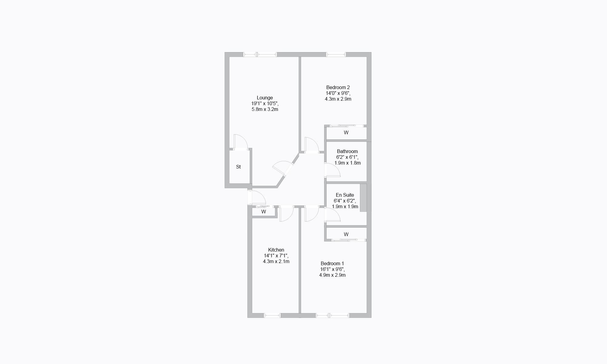 2 Bedrooms Flat for sale in Munro Gate, Cornton Road, Bridge Of Allan, Stirling FK9