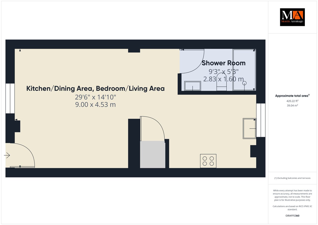 3B, Ryston End, Downham Market floorplan