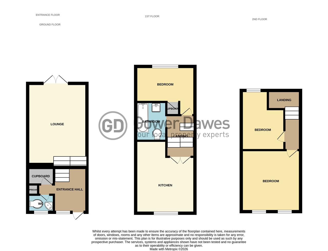 2, Camden Close, Chadwell St.Mary floorplan