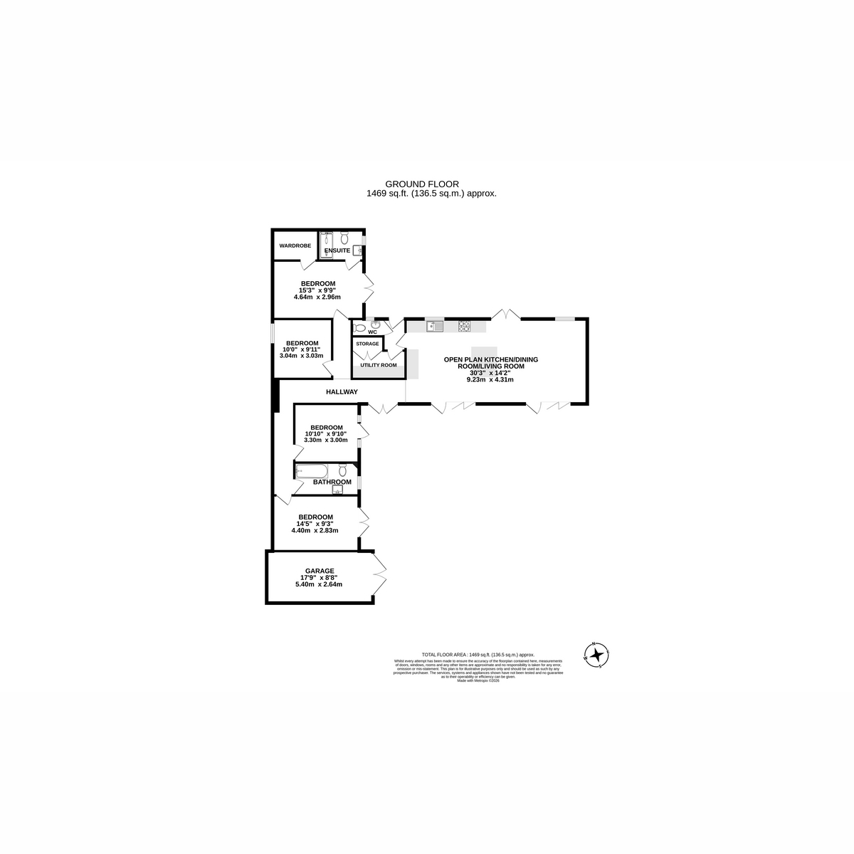 The Green, Boughton floorplan