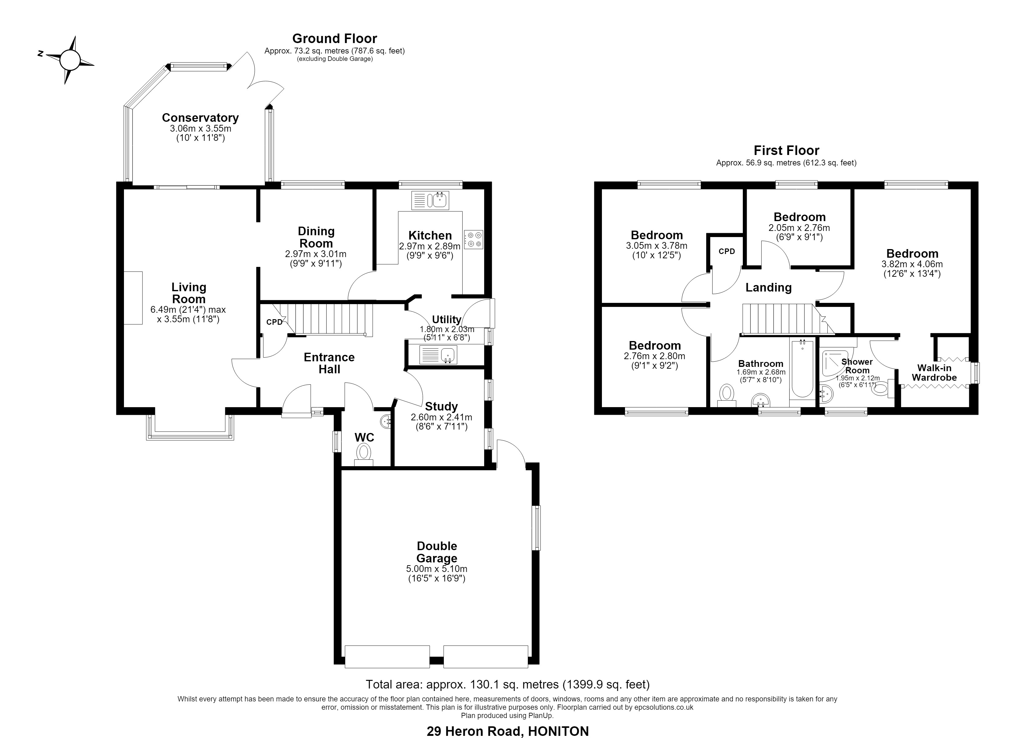 29, Heron Road, Devon floorplan