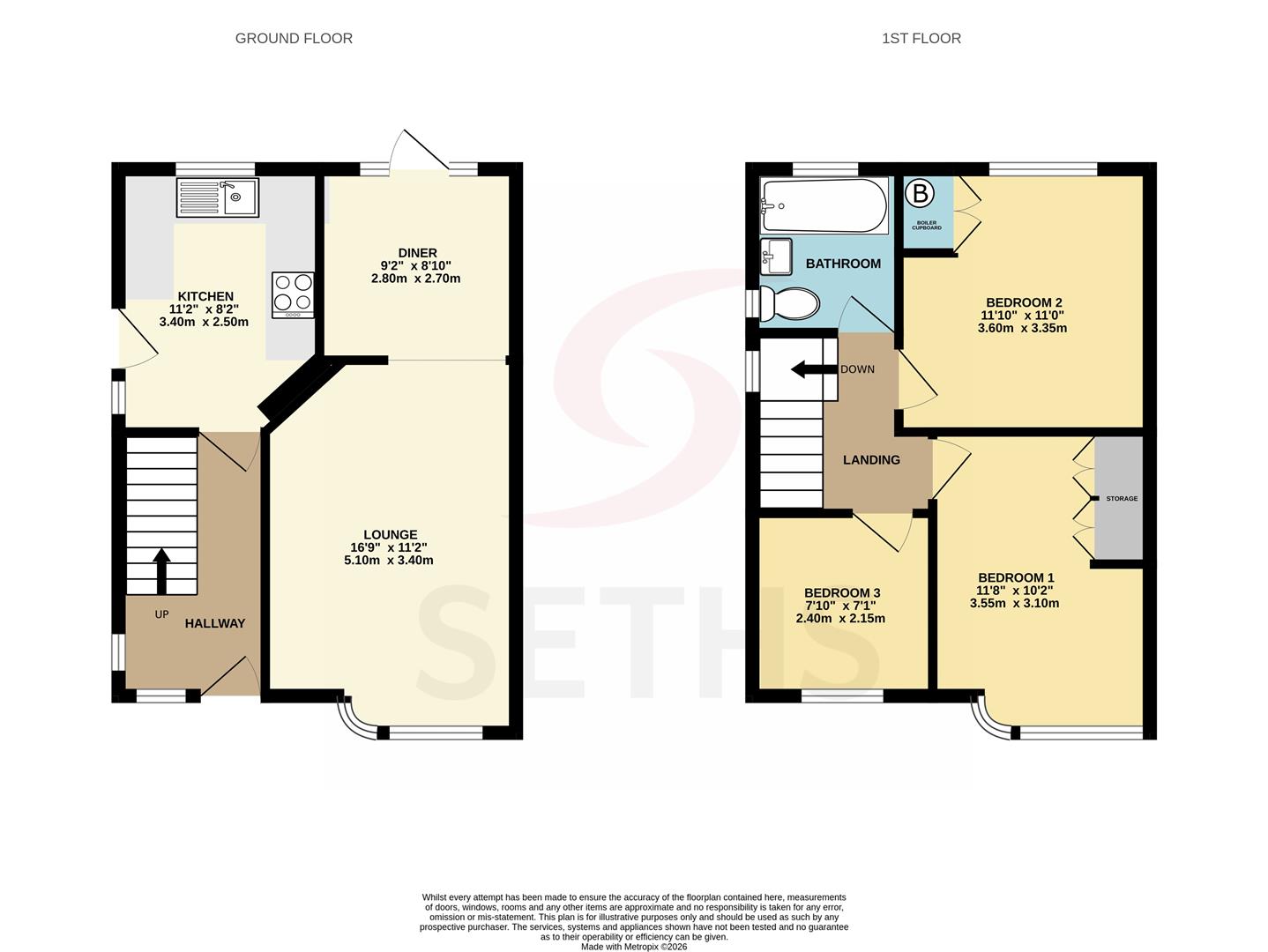 Woodgate Drive, Leicester floorplan
