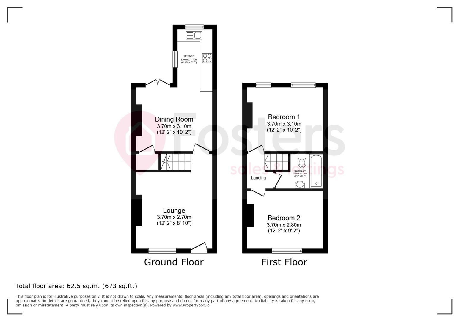 134, Queens Road, Aldershot floorplan