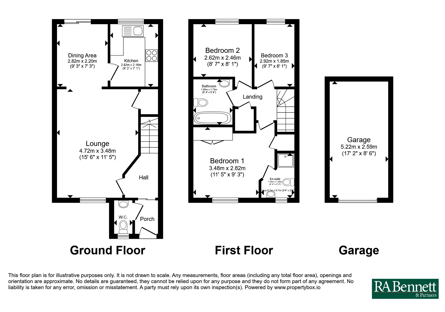 15, Topham Avenue, Worcestershire floorplan