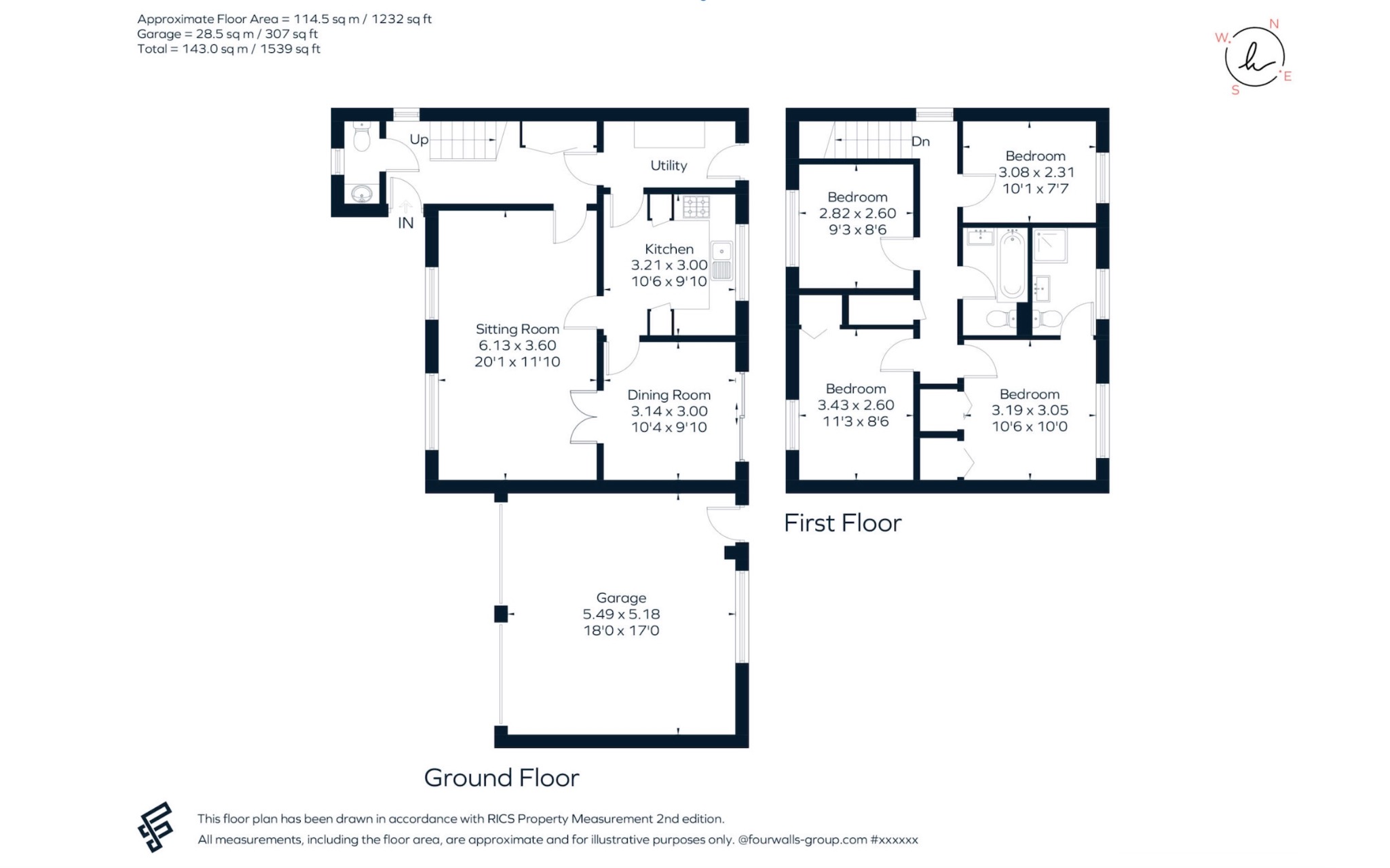 8 Godolphin Road, Seer Green, Beaconsfield floorplan
