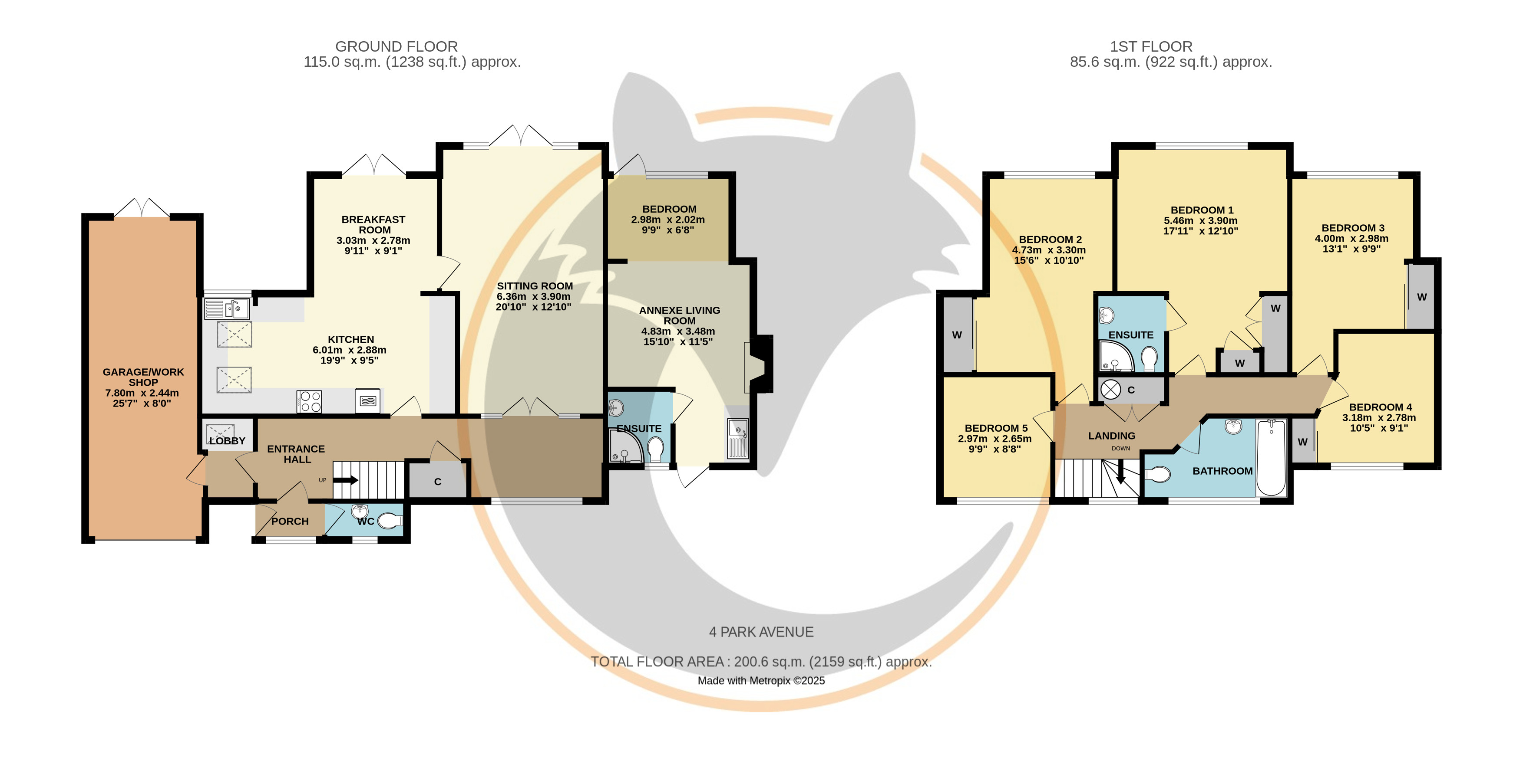 4, Park Avenue, Hampshire floorplan