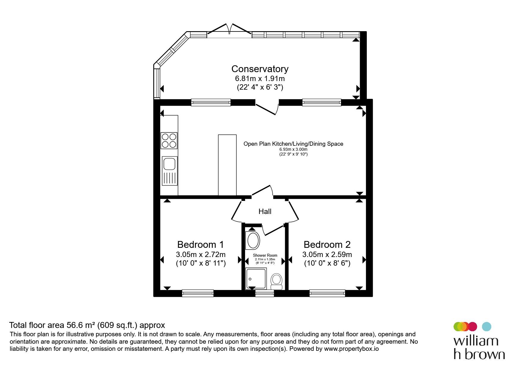 2, Sea Close, King's Lynn floorplan