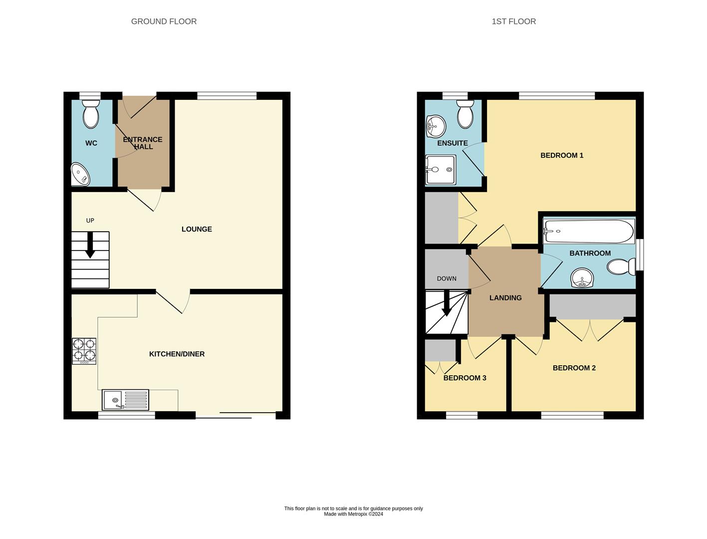 65, Pebblebrook Way, Bedworth floorplan