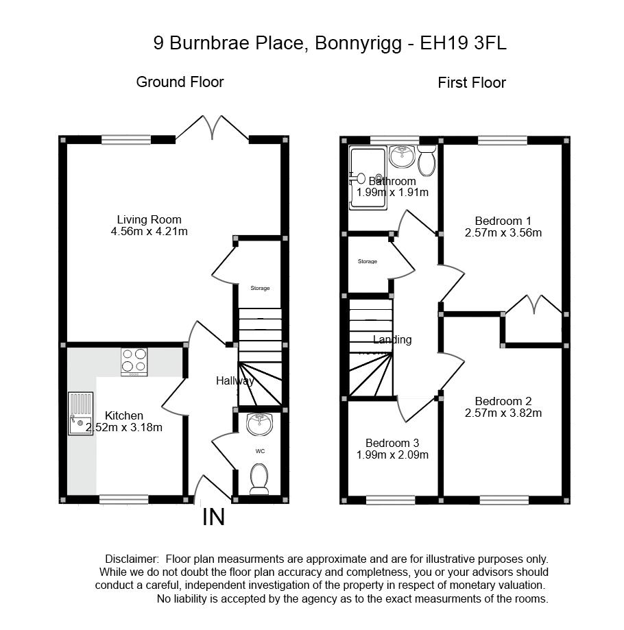 Burnbrae Place, Bonnyrigg floorplan