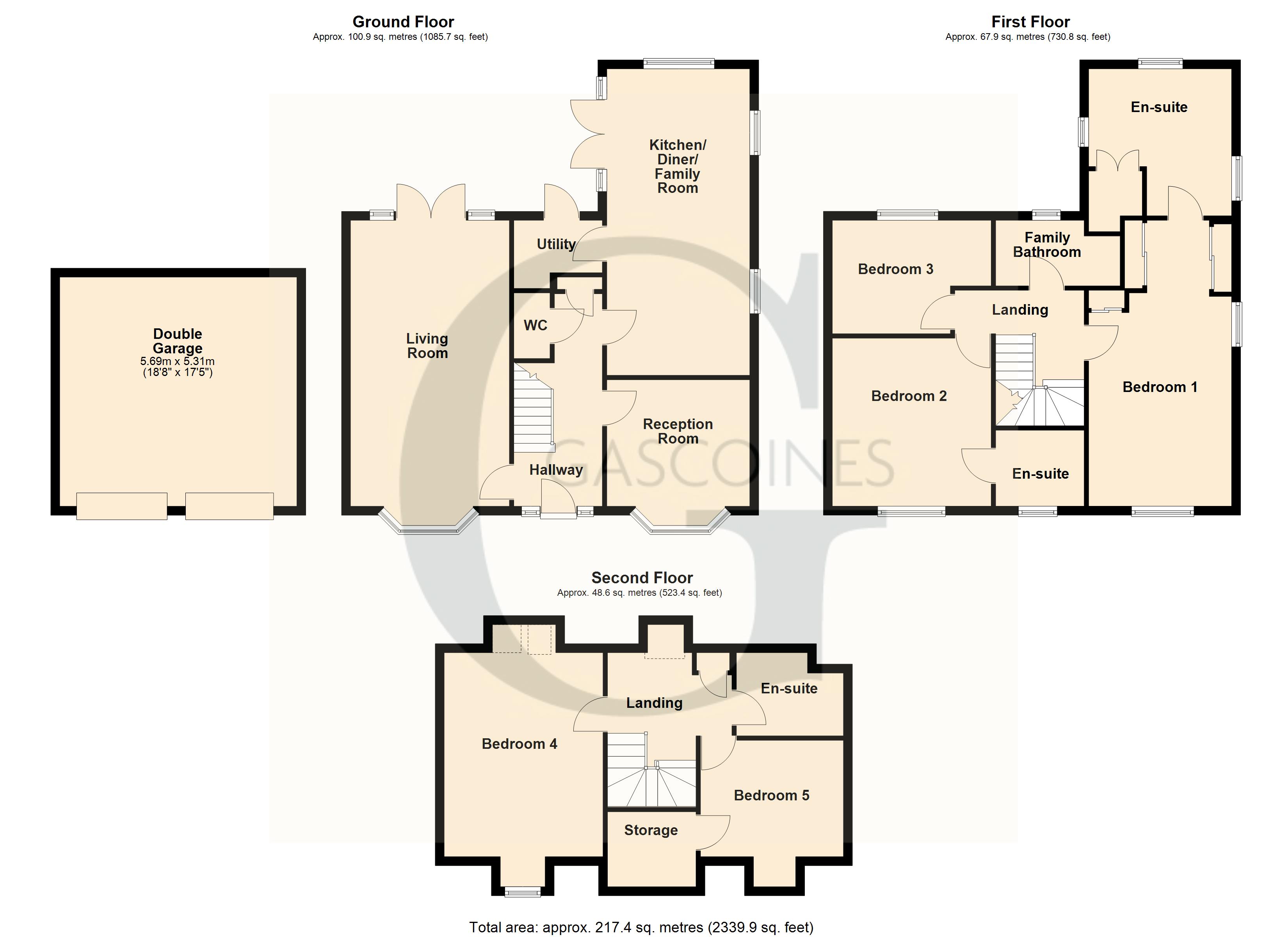 Fern House, 23, Yates Croft, Newark floorplan