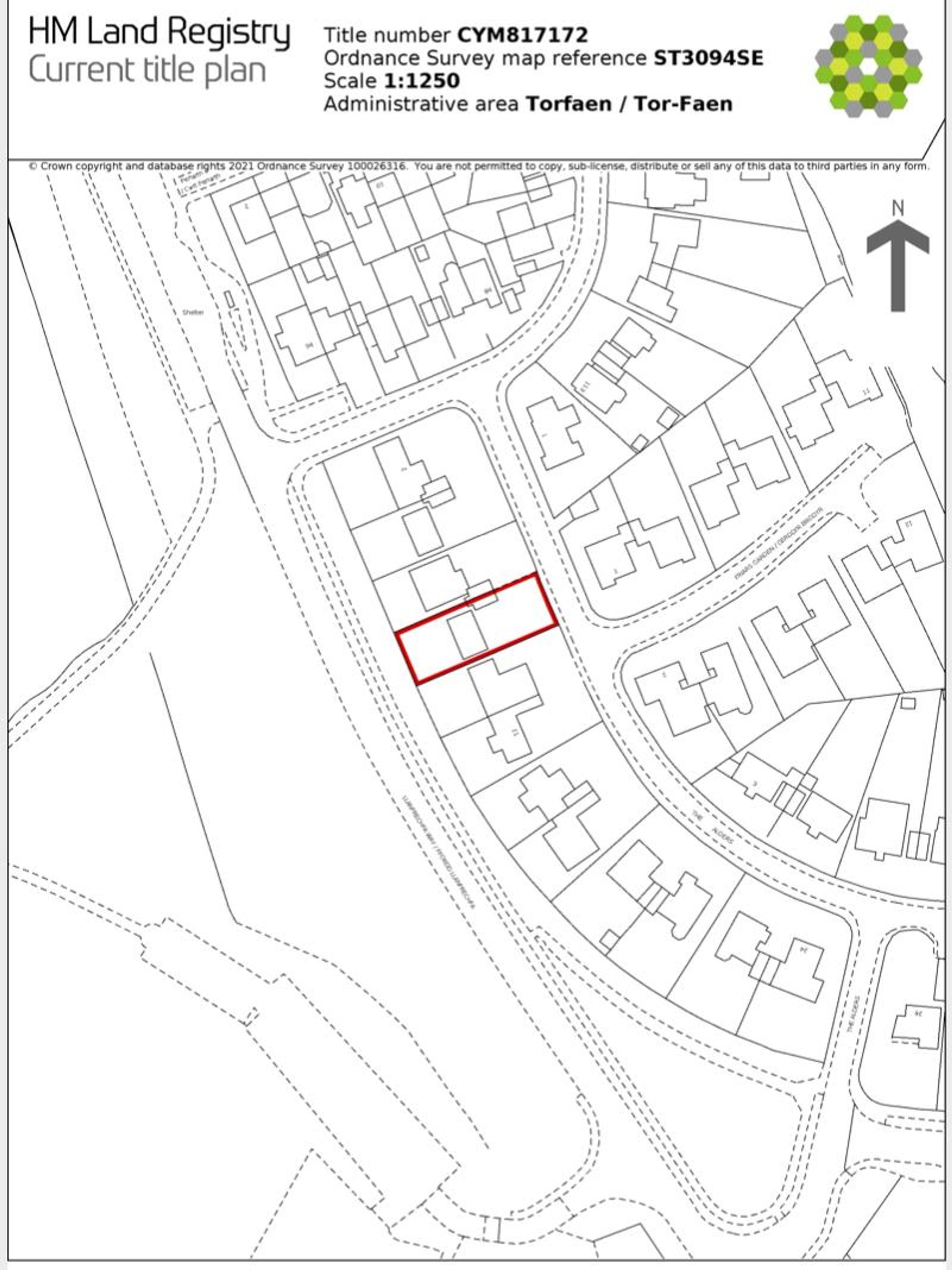 8 The Alders, Cwmbran floorplan