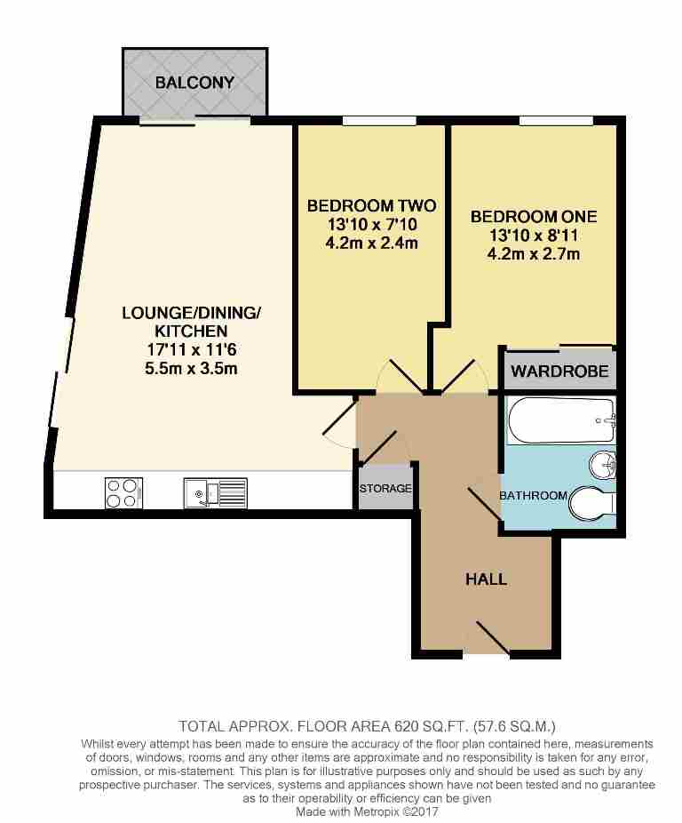 2 Bedrooms Flat for sale in Elder Court, Mead Lane, Hertford SG13