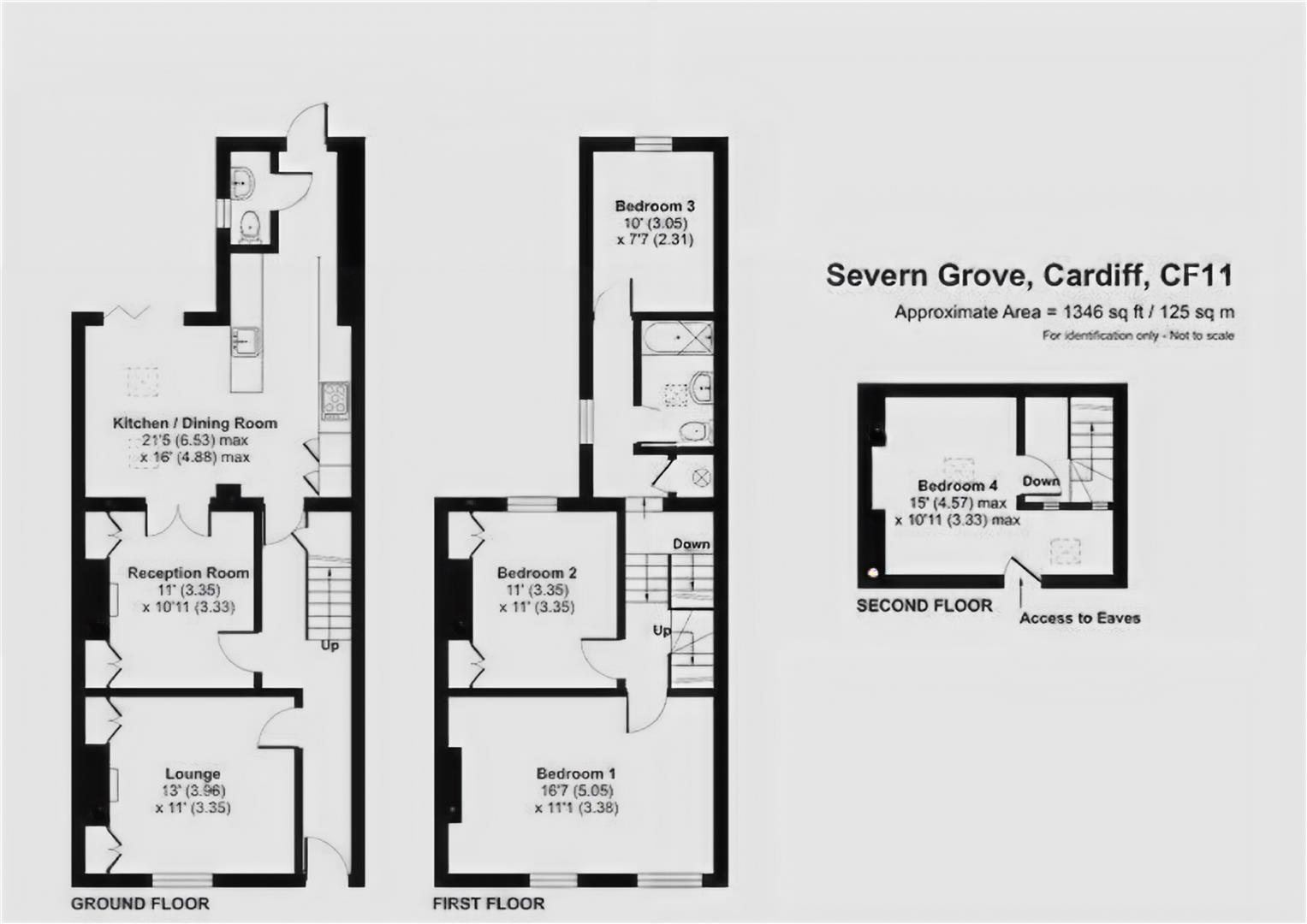 4, Severn Grove, Cardiff floorplan