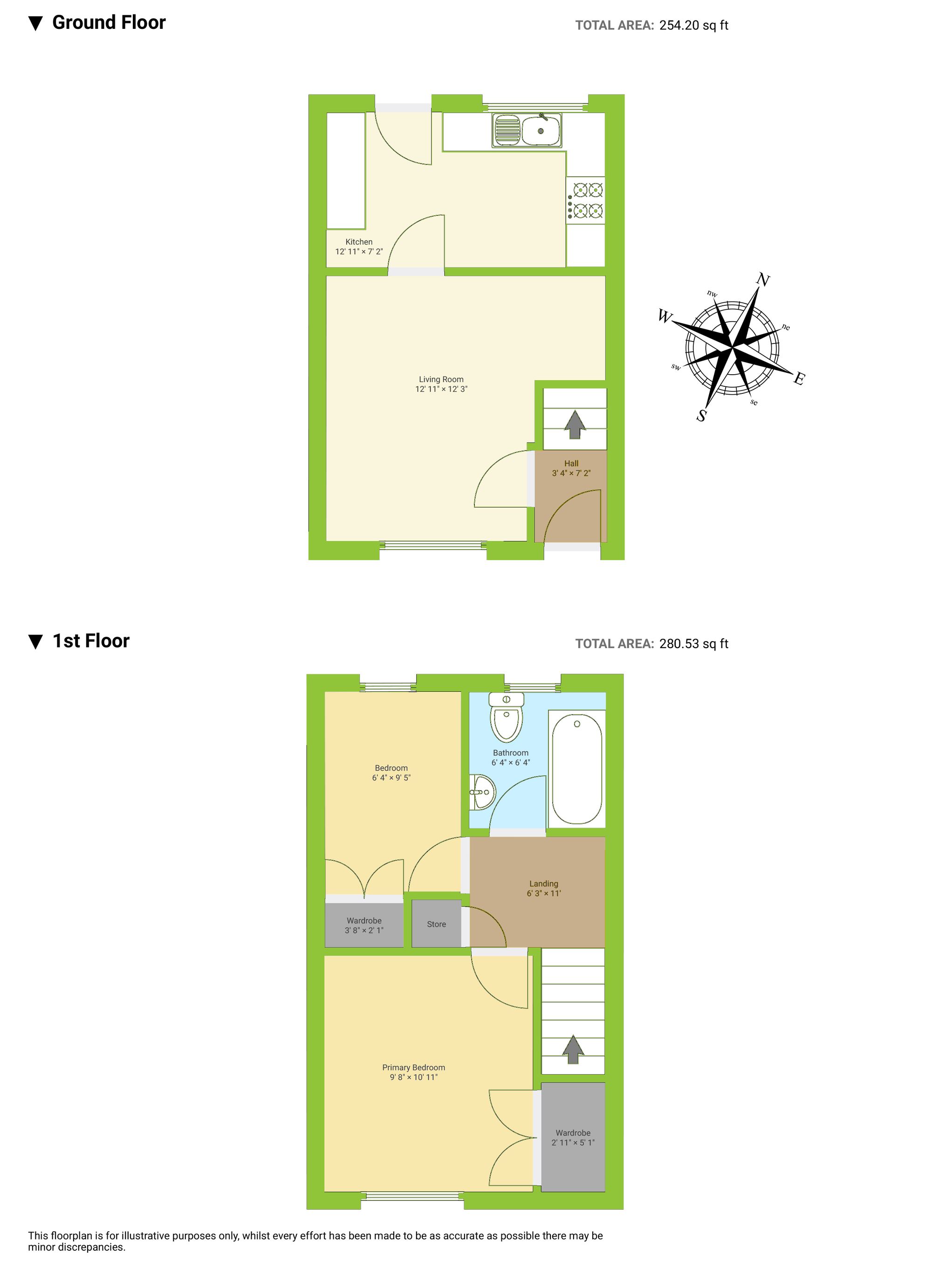 36 Pen Yr Eglwys, Pontypridd floorplan
