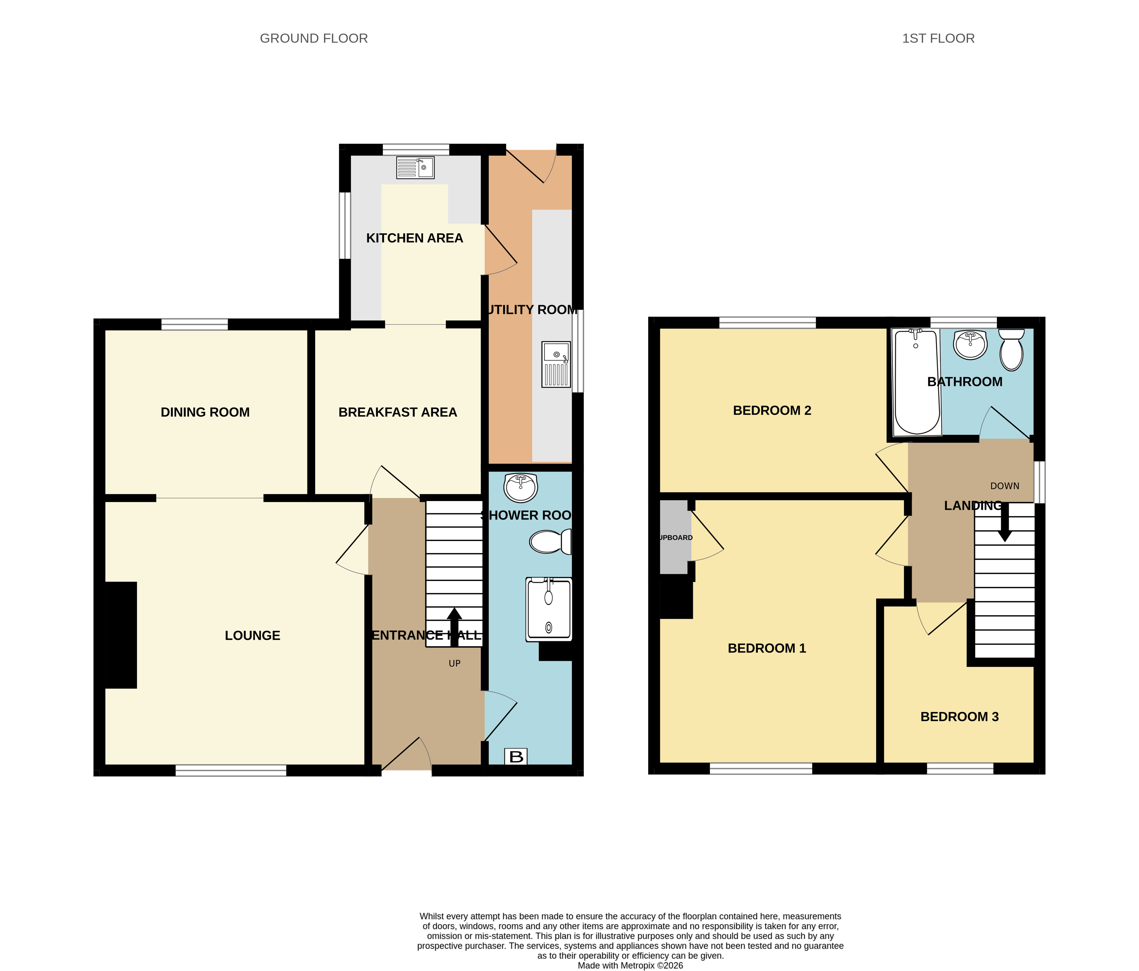 16b, Alexander Place, Abercanaid, Merthyr Tydfil floorplan