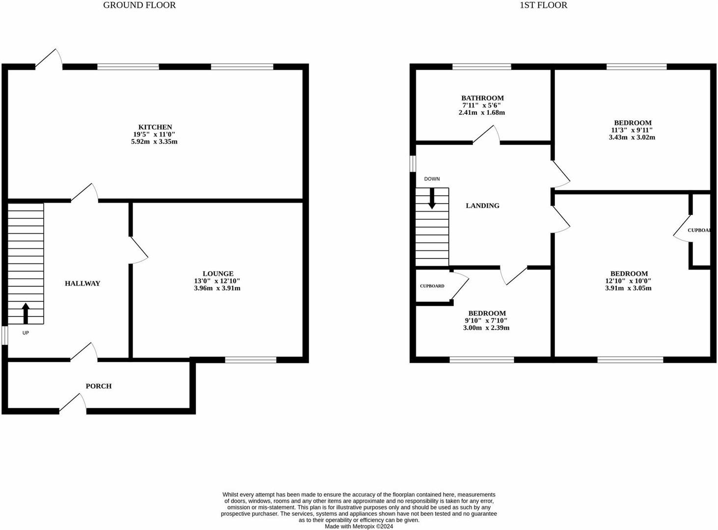 65, Europa Road, Lowestoft floorplan