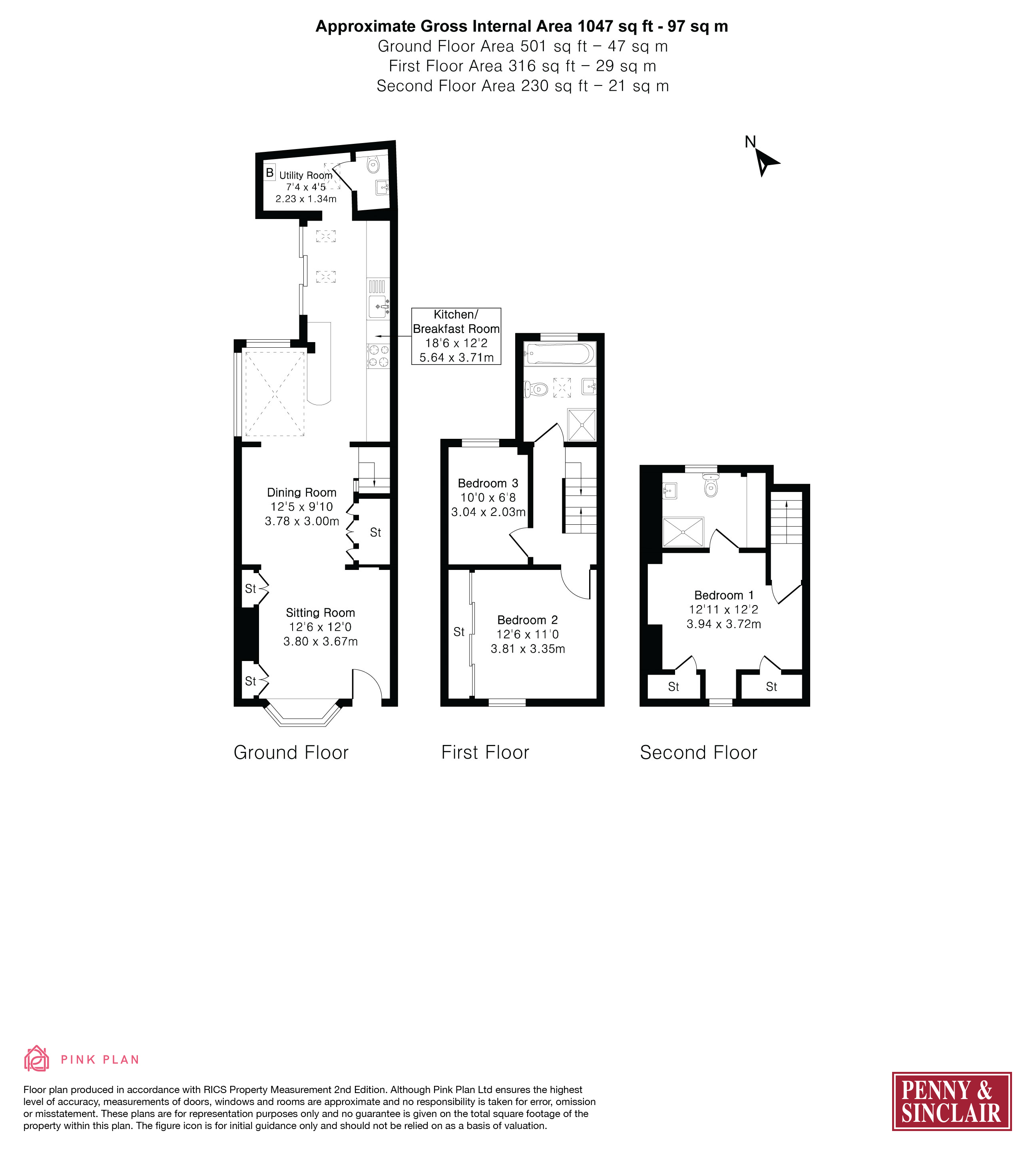 46, Gravel Hill, Oxfordshire floorplan