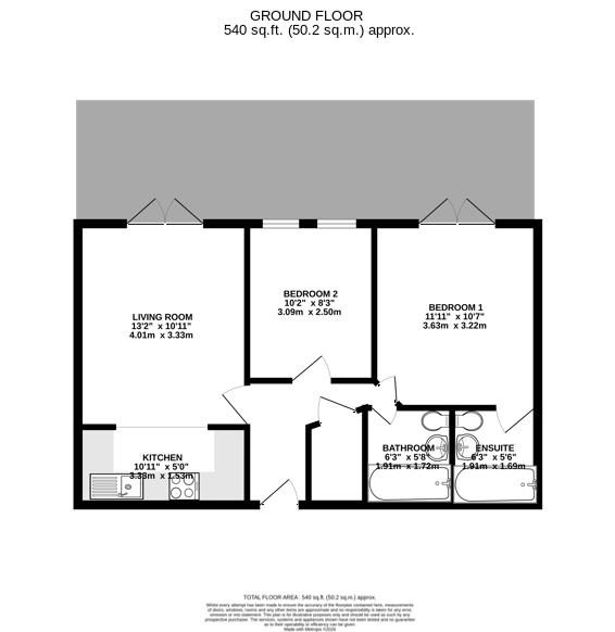 Flat 223, Platinum House, Lyon Road, Harrow floorplan