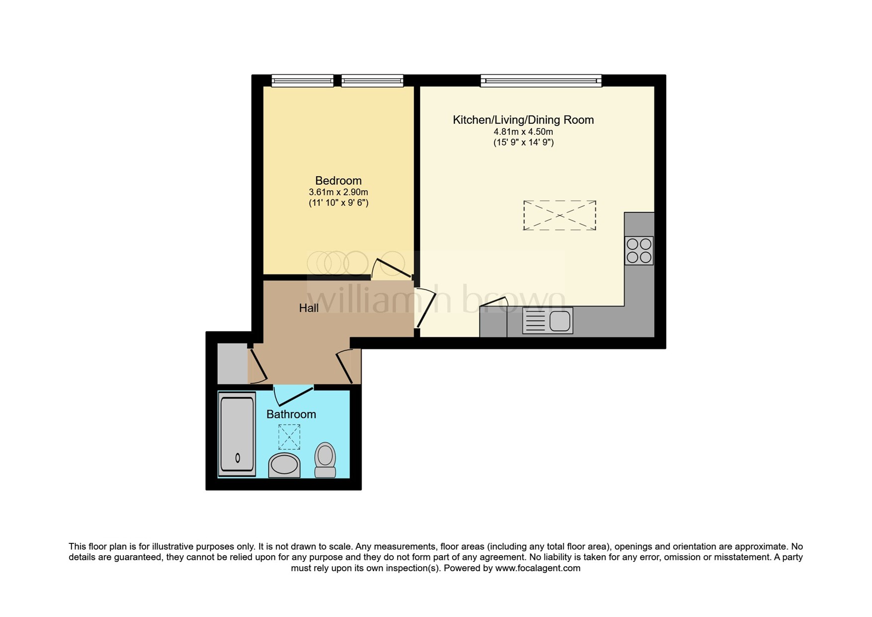 Plot 6a, Apartment Six Gemstone House, Stevenage floorplan