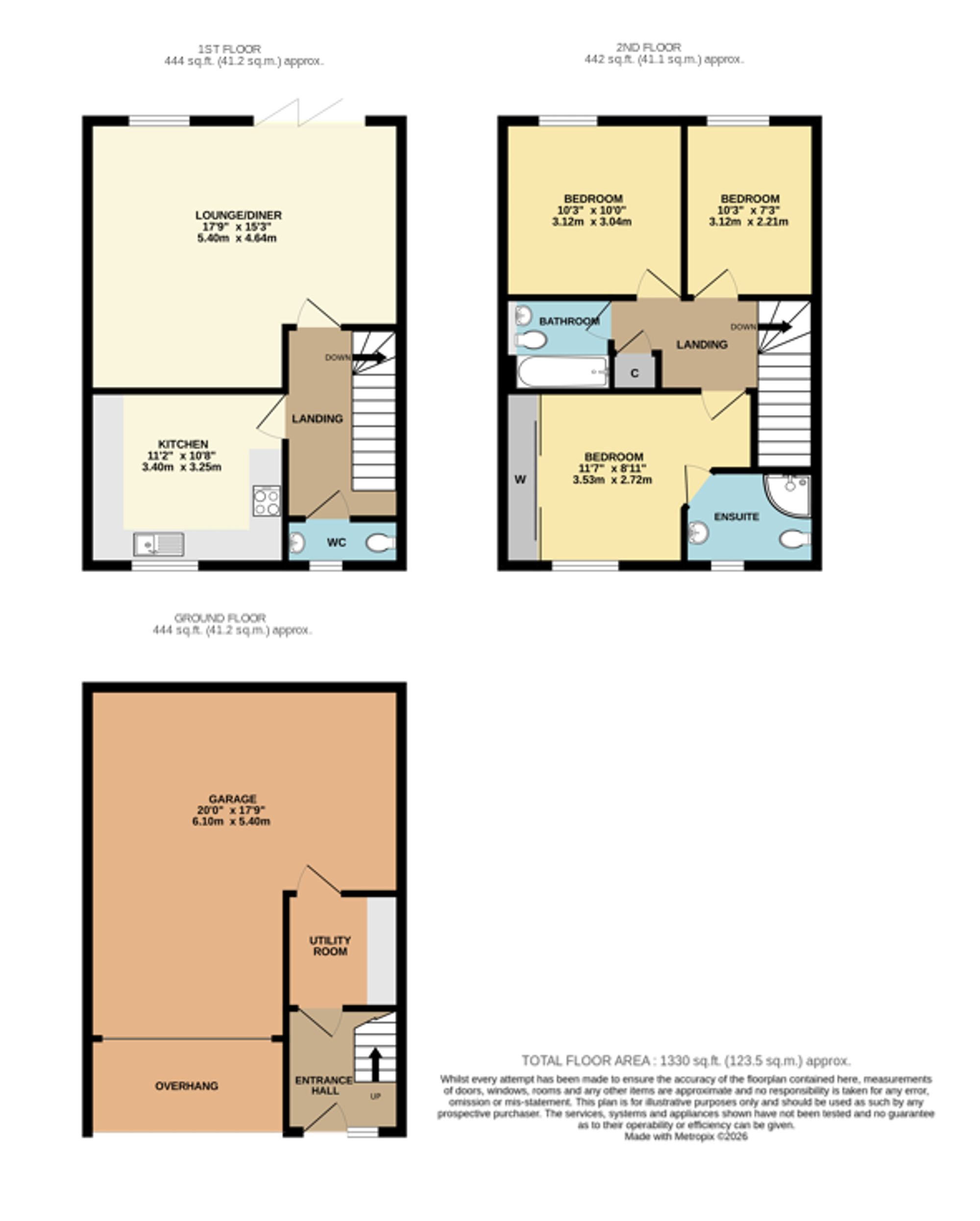 7 Sundays Hill Close, Southampton floorplan