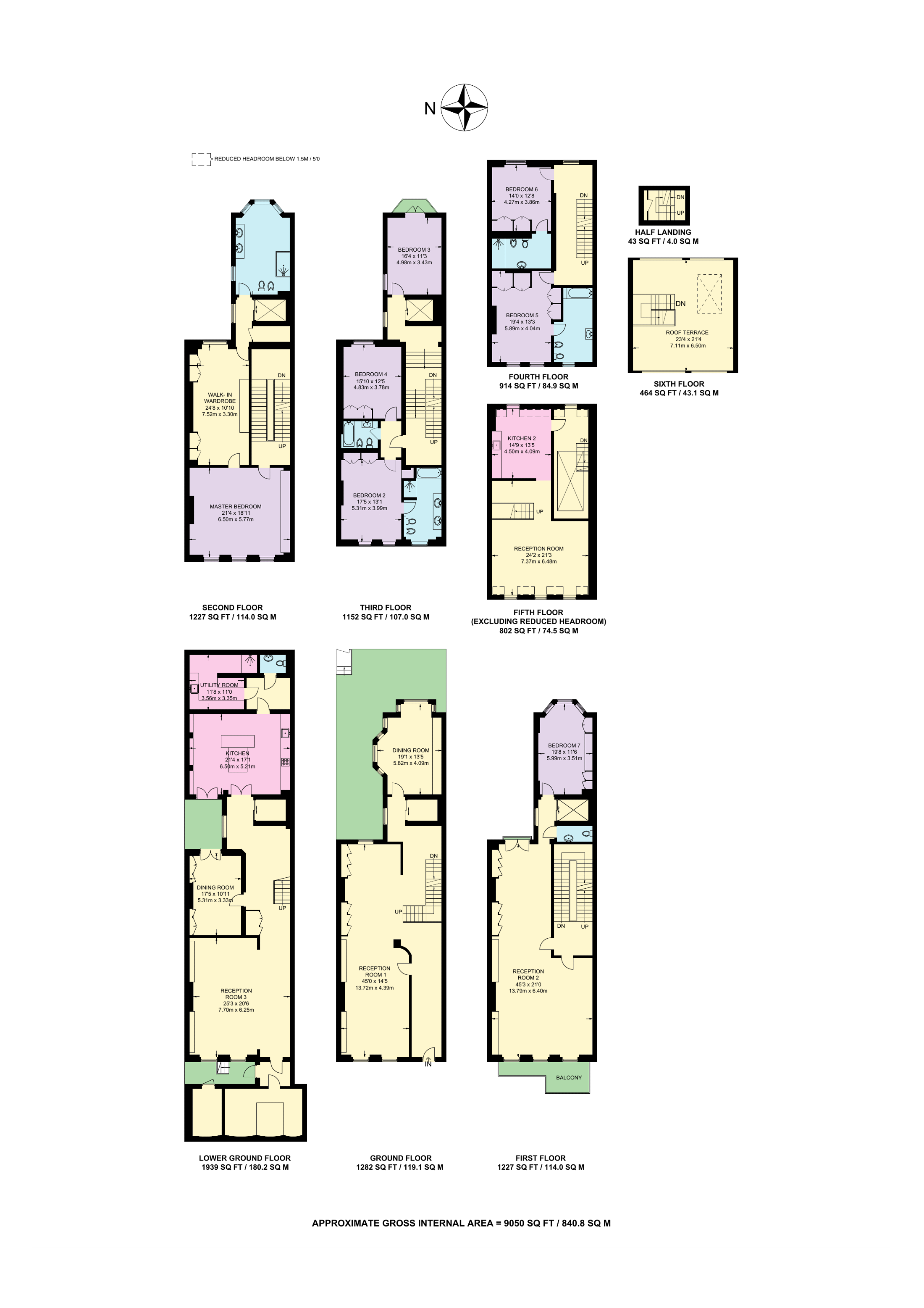 7 Bedrooms  to rent in Princes Gate, South Kensington SW7