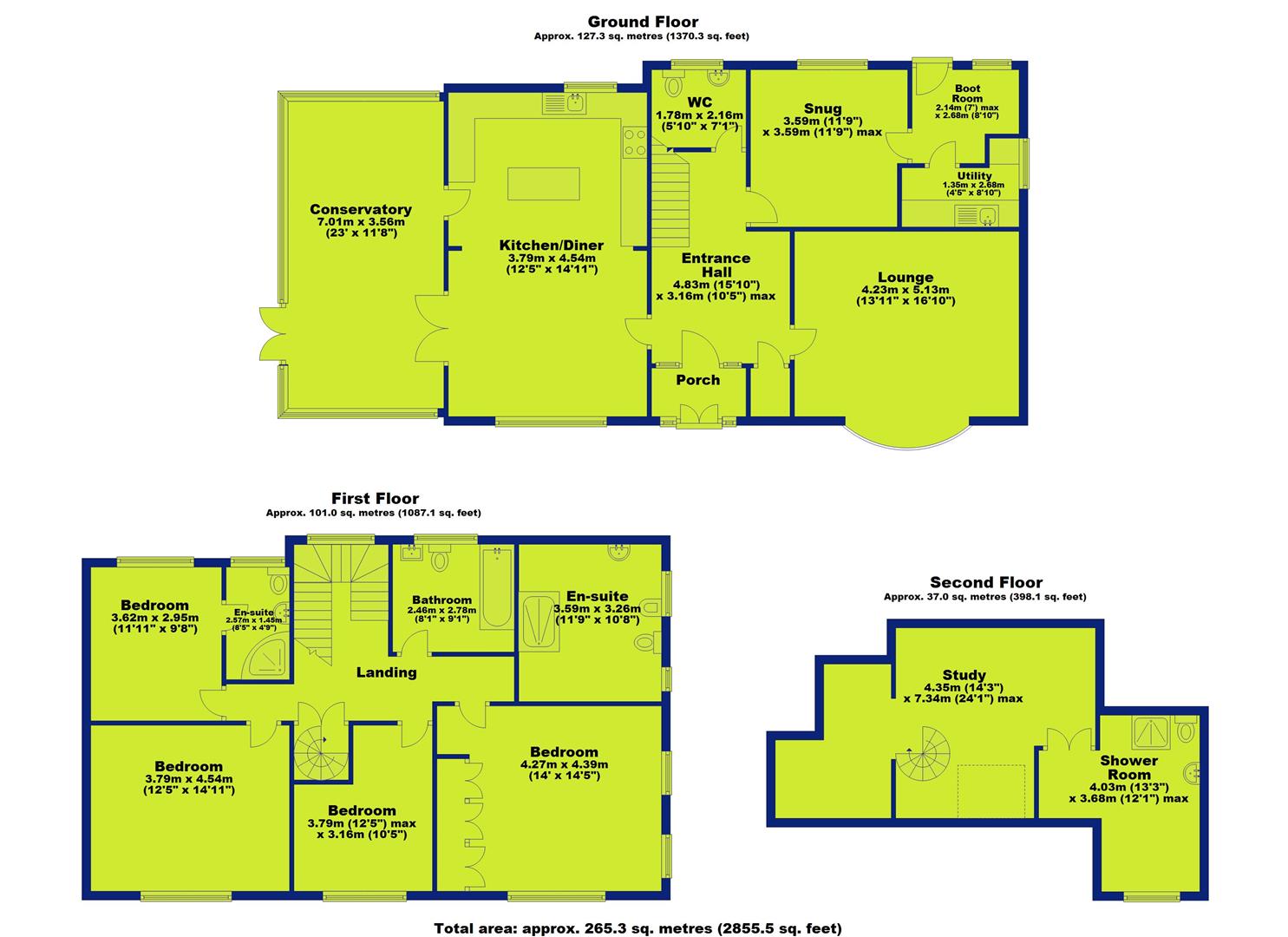 9, Carisbrooke Avenue, Nottingham floorplan