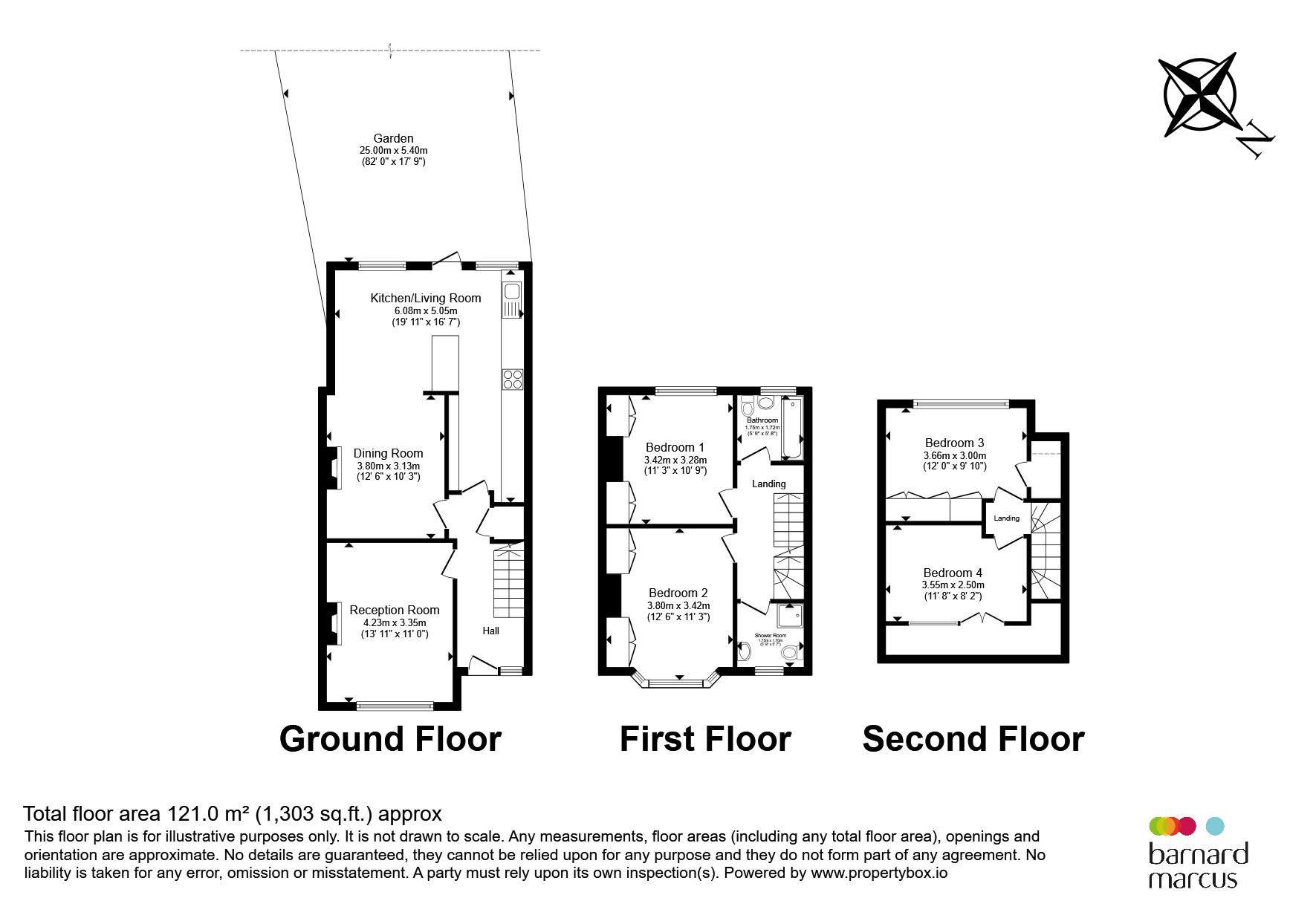 78, Guy Road, Wallington floorplan